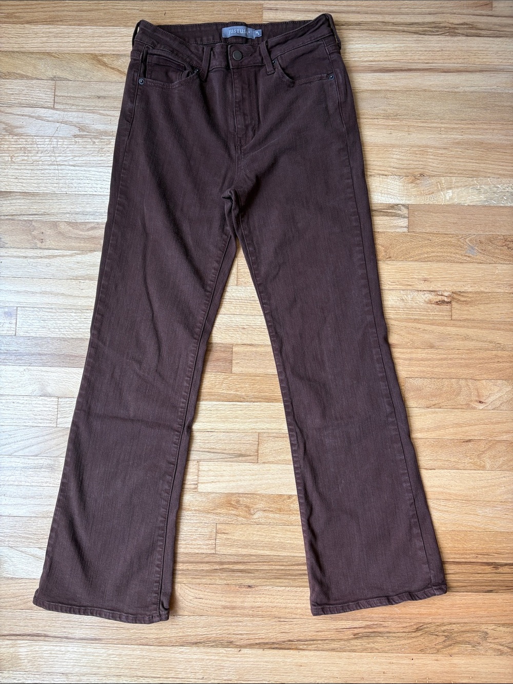 Brown Flare Jeans